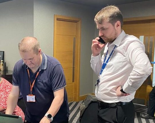 Colleagues involved in repatriation effort