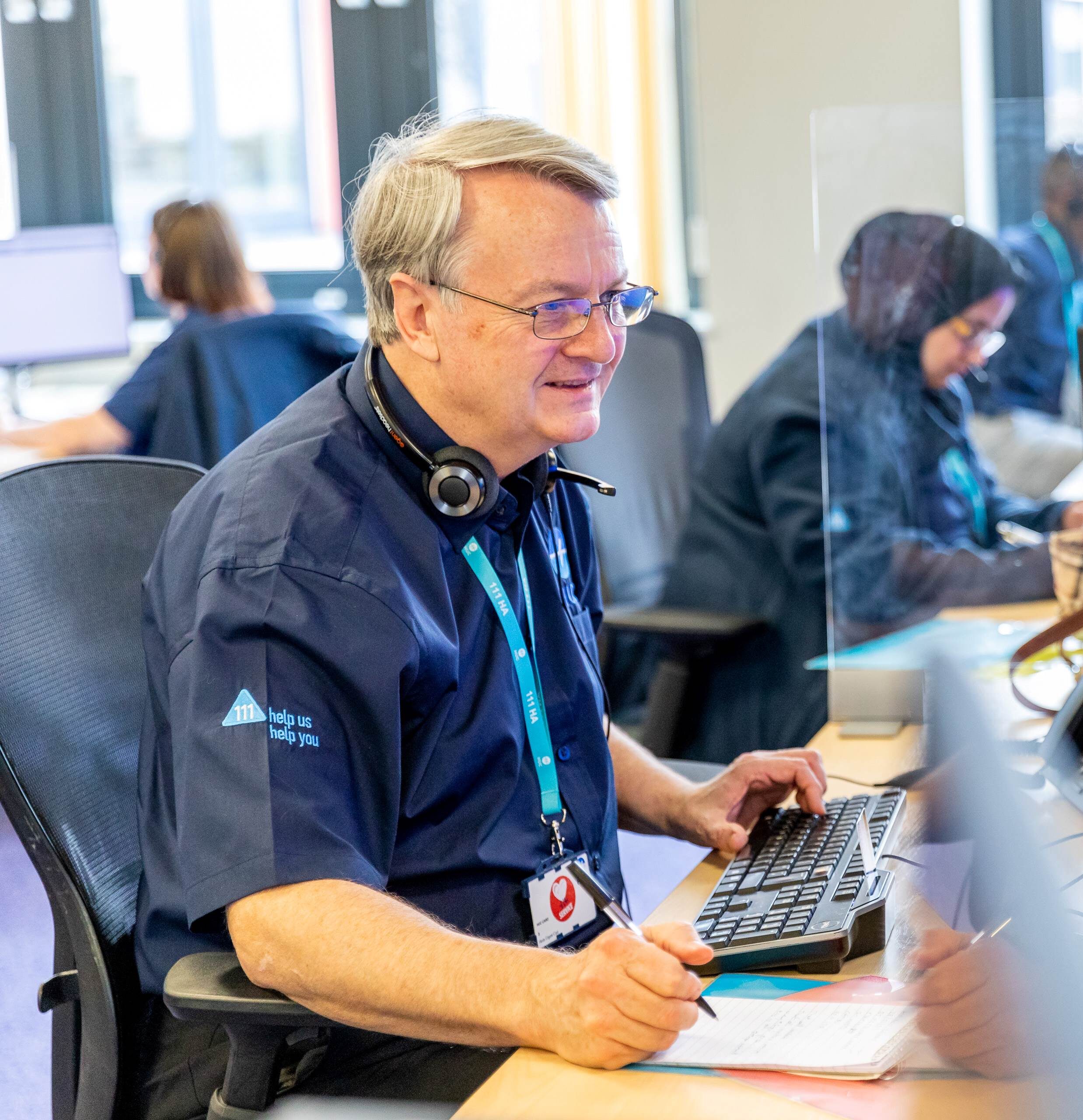 NHS 111 call handler