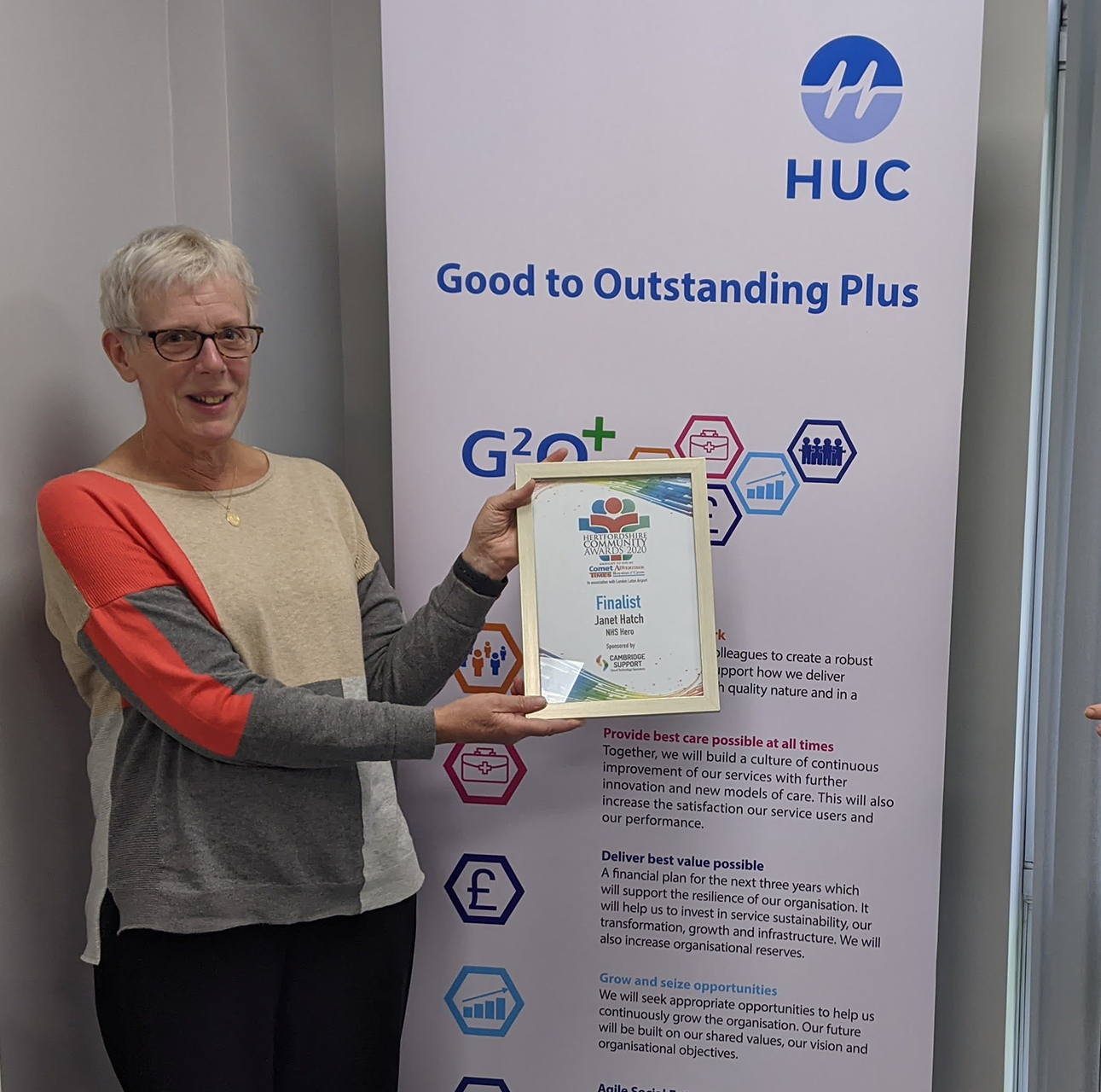 Jan Hatch and Janice