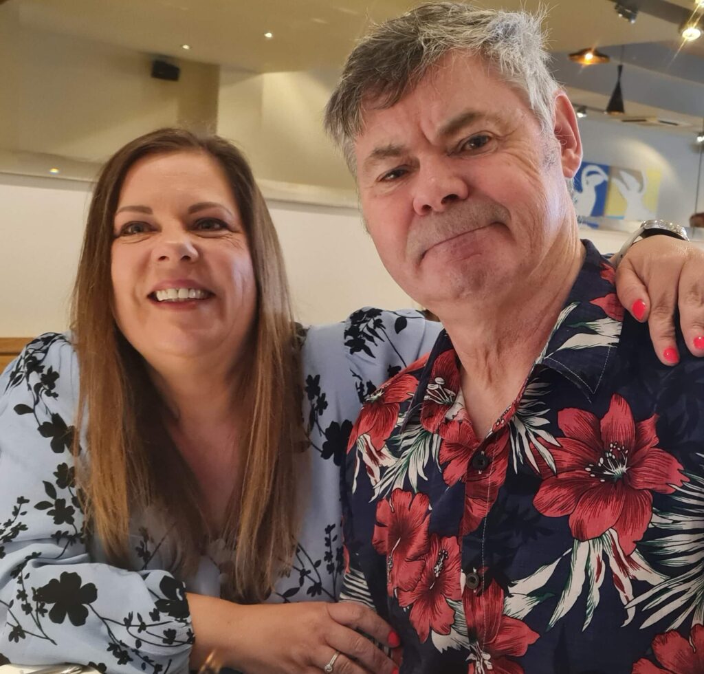 Sarah Wilson and husband Brendan